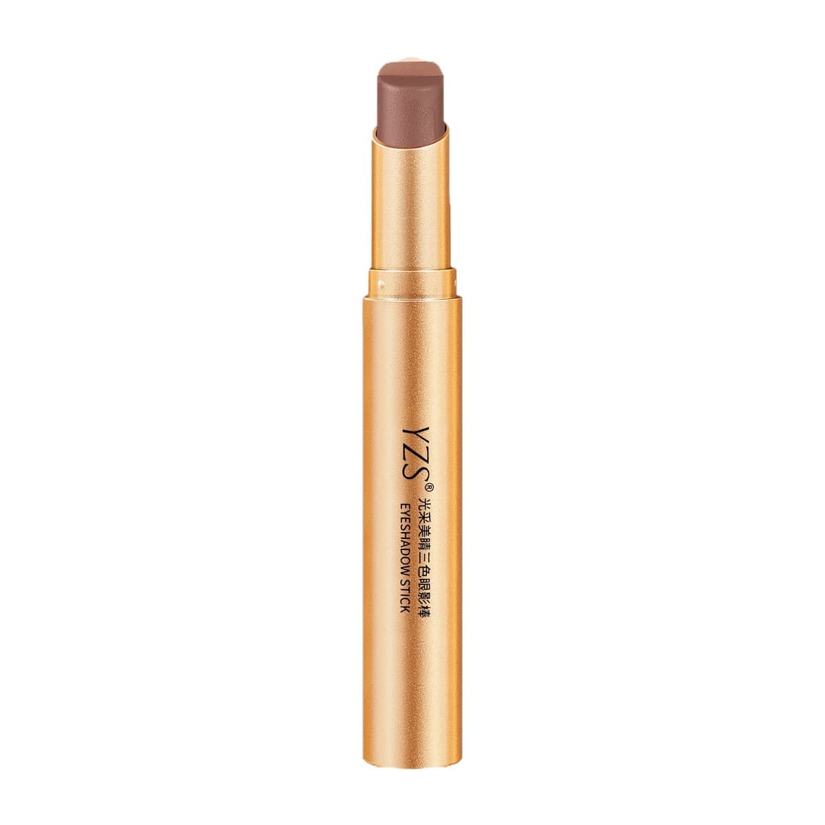 YZS Glamorous Fine Gradient Eyeshadow Glitter Lazy Beginner Eyeshadow Stick Highlighter Long-Lasting Three-Color Eyeshadow Stick