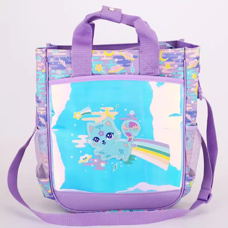 Australia Smiggle Practice Bag for Kids, Large Capacity Extracurricular Study Bag, Primary and Secondary School Students Crossbody Bag