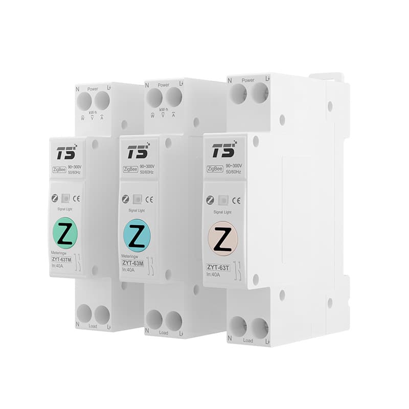 Zigbee Tuya Smart Home Gateway Mobile Remote Control Circuit Breaker Over/Under Voltage Protection WiFi Wireless Switch