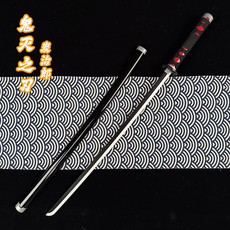 Demon Slayer: Kimetsu no Yaiba Kamado Tanjiro light rechargeable luminous plastic blade props weapon cos children's toy