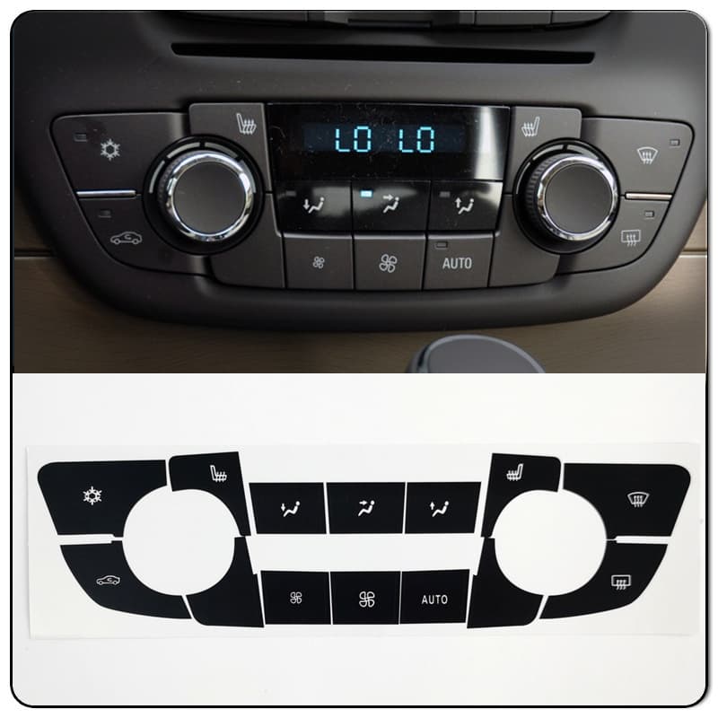 Suitable for 08-13 Buick Regal air conditioner AC central control button repair sticker Buick Regal