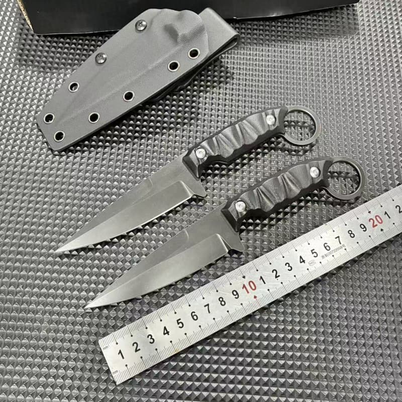 Cross-border Hot Selling Wasp Claw Knife Camping Survival Small Straight Knife Mini High Hardness Outdoor Knife Portable Self-defense Knife
