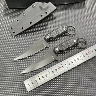 Cross-border Hot Selling Wasp Claw Knife Camping Survival Small Straight Knife Mini High Hardness Outdoor Knife Portable Self-defense Knife