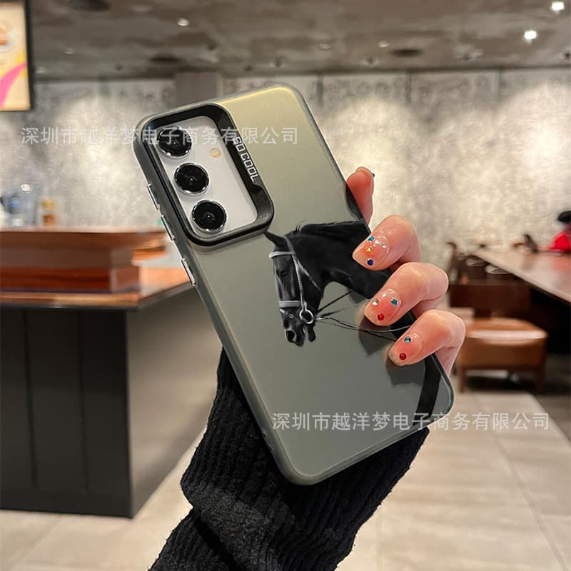 Cross-border Best Seller Compatible with Samsung A56 Color Silver Case A54 A55/A36 A35 Phone Case A34 A26/A25