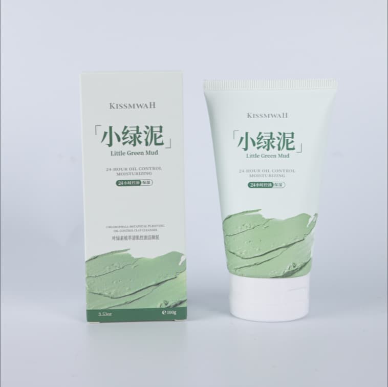 KISSMWAH Chlorophyll Plant Extract Cleansing Clay Soothing Firming Refreshing Price Controlled Cosmetics