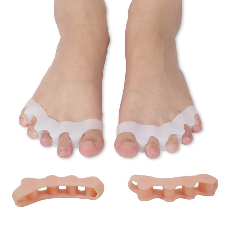 Unisex Bunion Correctors for Adults, Five-Toe Separators, and Children's Overlapping Toe Care Clips
