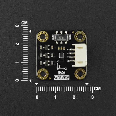 Gravity: I2C LIS2DW12 Three-Axis Accelerometer Sensor