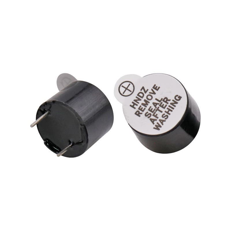 Factory direct supply of HNDZ Huaneng Electronics 12*9.5mm electromagnetic active buzzer TMB12A12 12V buzzer