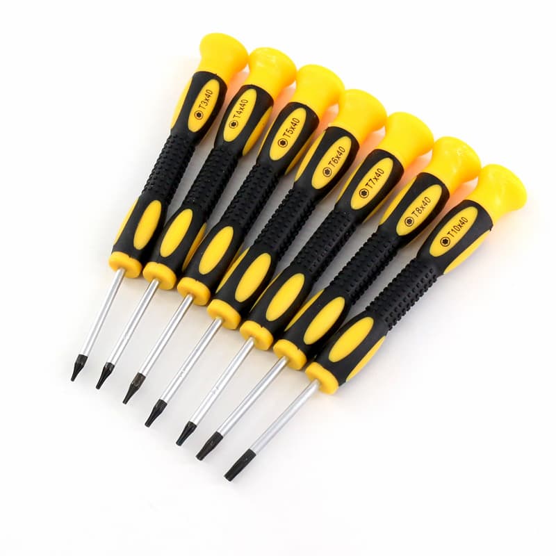 T6 T7 T8 H Hex Torx Screwdriver with Hole for Xbox 360 Game Console Repair Tool Magnetic Screwdriver Wholesale