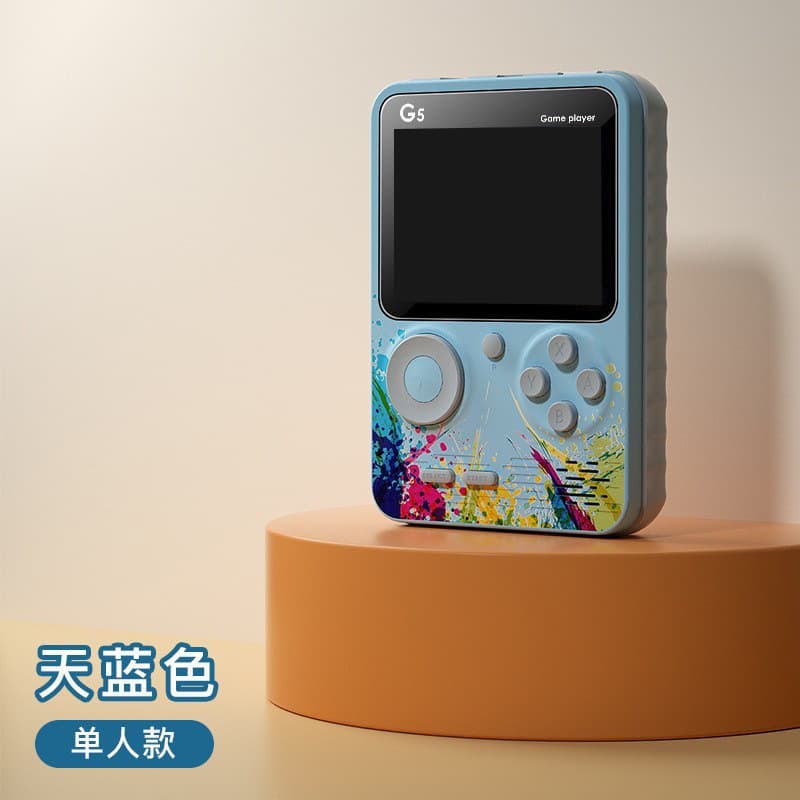New G5S handheld game console two-person classic nostalgic handle handheld 500-in-1 classic game can be connected to the TV