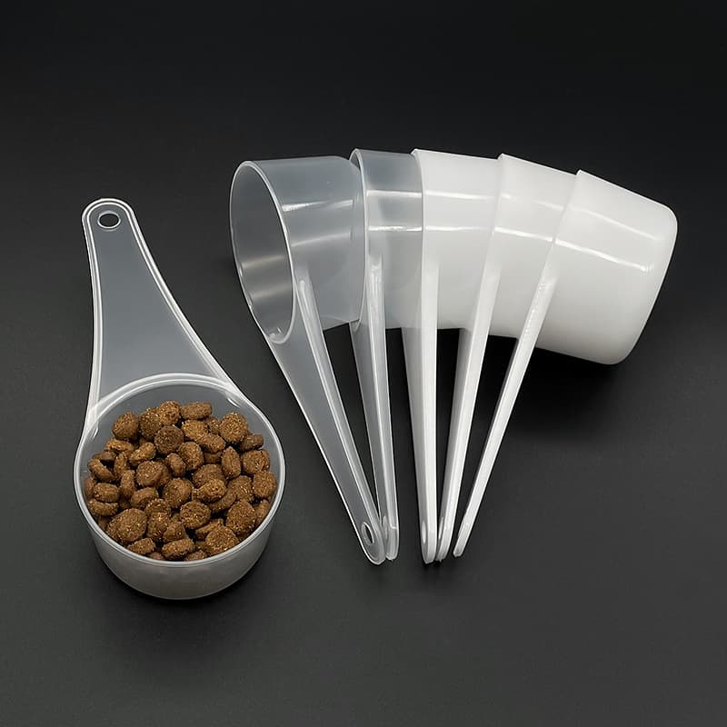 Pet Measuring Spoon Cat Food Spoon Dog Food Spoon Plastic Spoon 30g 60ml Plastic Measuring Spoon Quantitative Spoon Laundry Powder Spoon