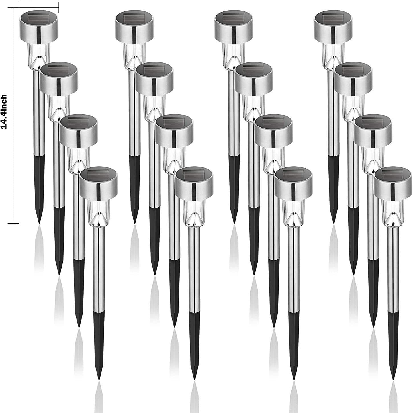 Solar Lawn Lights for Outdoor Villa Courtyard Landscape Arrangement, Waterproof Yard Spike Garden Lights