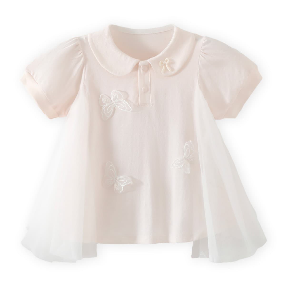 Baby Girl Summer Romper Dress 2026 New Style, Newborn 100 Days, Bubble Sleeve Jumpsuit