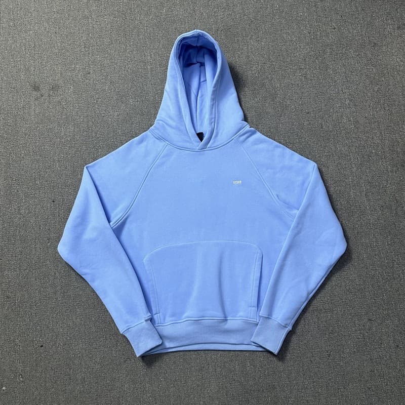 6PM Drill Wind American Street Style Embroidered Logo Letter Casual Sports Hoodie and Pants Set