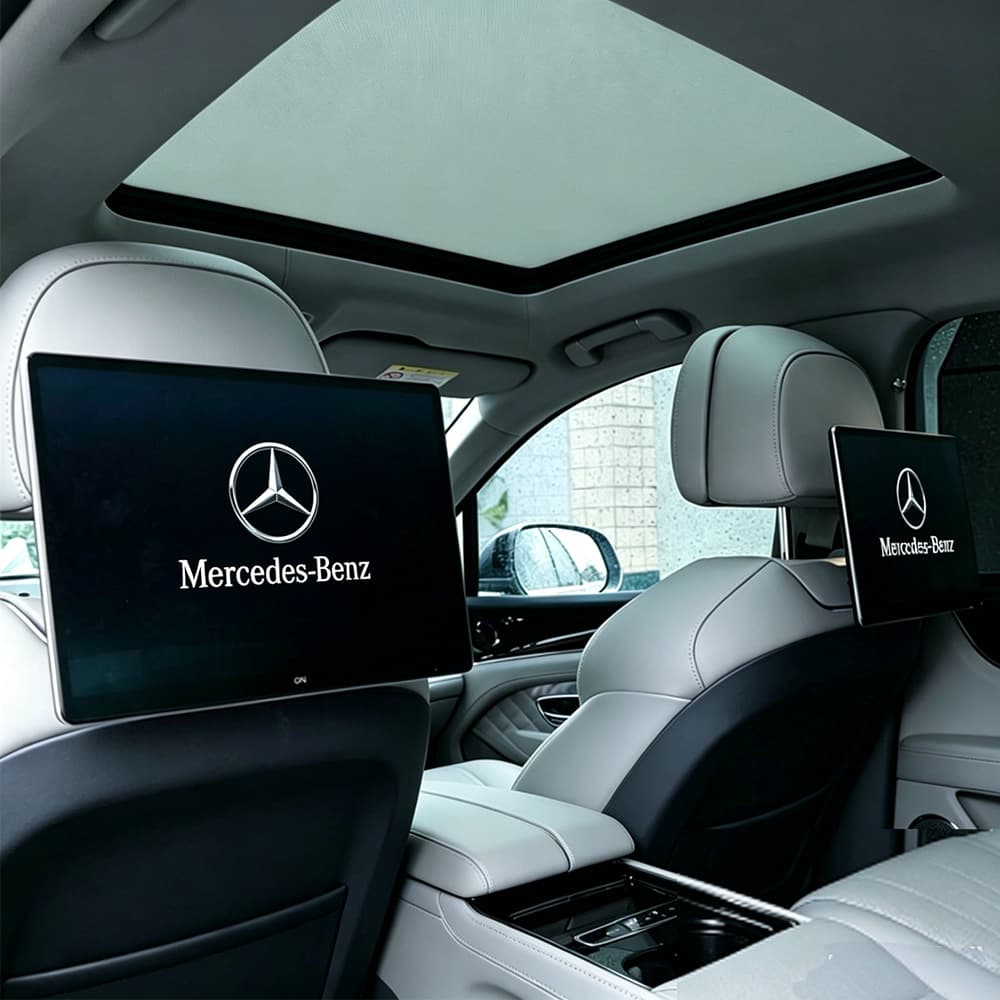 Mercedes-Benz E-Class E300 13.3-inch External Headrest Android Monitor Car Headrest Display