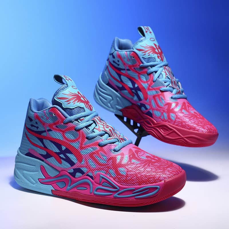 Cross-border LaMelo Ball Basketball Shoes New Style Sports Shoes Three-Ball 4th Generation Adult Student Youth Practical Basketball Shoes