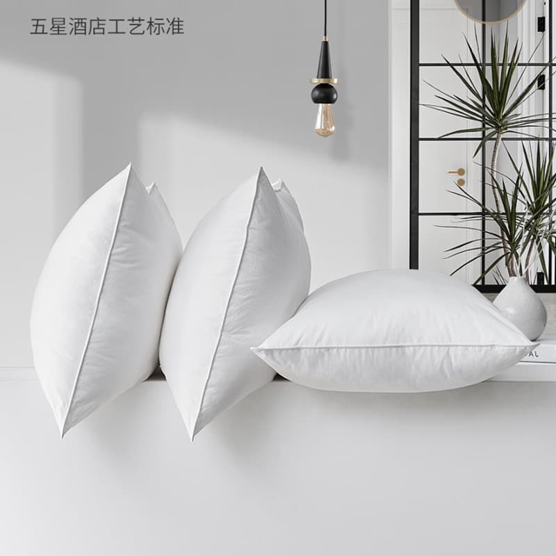 Feather Pillow Down Alternative Pillow Insert Duck Feather Goose Down Pillow Core Single Double Long Pillow 50x70 Customizable Any Size