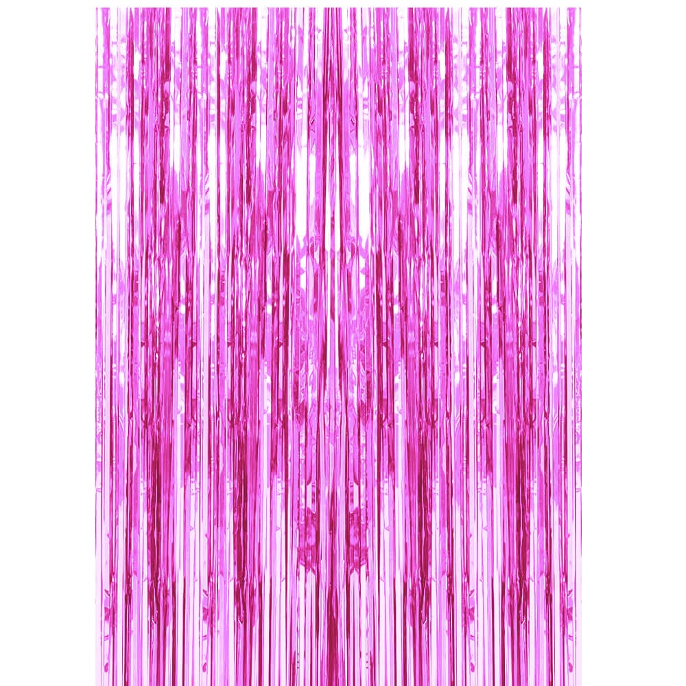 Birthday Party Rain Curtain Decoration Celebration Balloon Background Wall Scene Atmosphere Decor Multicolor Tassel Door Curtain 1*2m