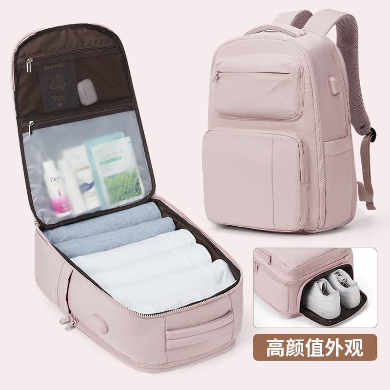 Backpack for Female College Students Large Capacity Travel Backpack Men Multifunctional Business Vacuum Compression Laptop Backpack