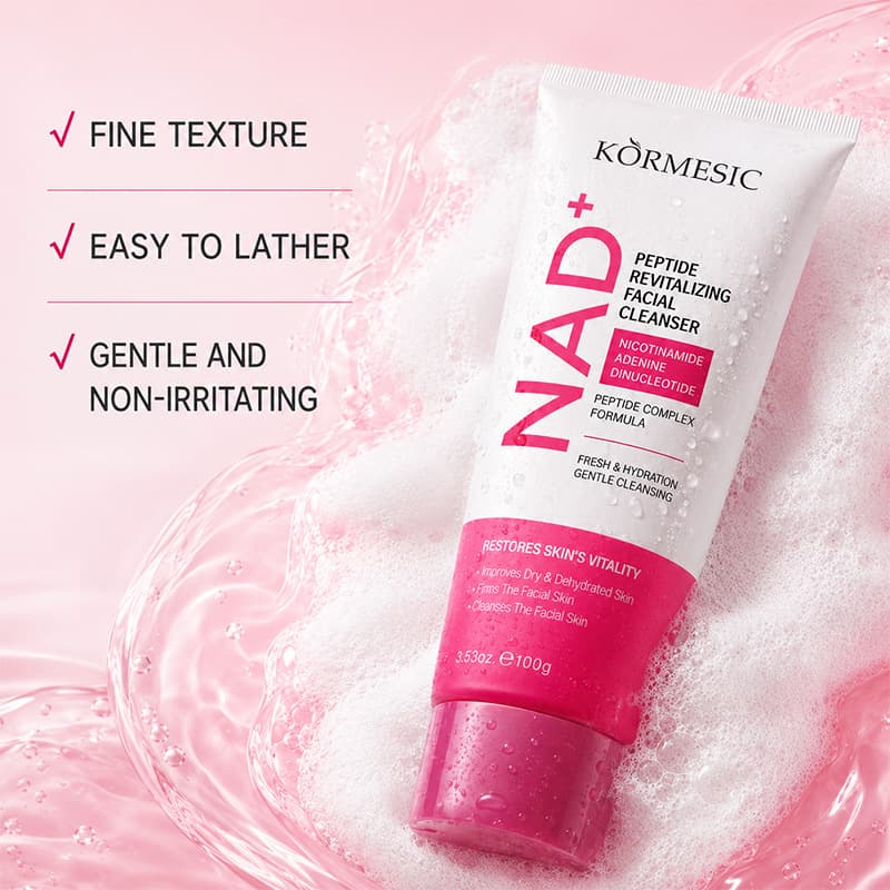 NAD Peptide Revitalizing Facial Skincare Set Multi-Peptide Essence Hydrating Brightening Facial Kit Gift Set Cross-Border In Stock