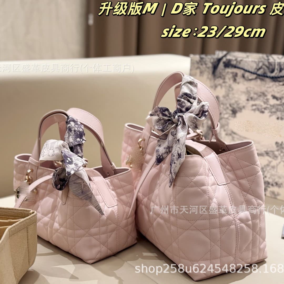 [Premium Version] Dijia D Toujours Tote Bag Classic Tote Cross-border Trade Vintage Embroidery Women