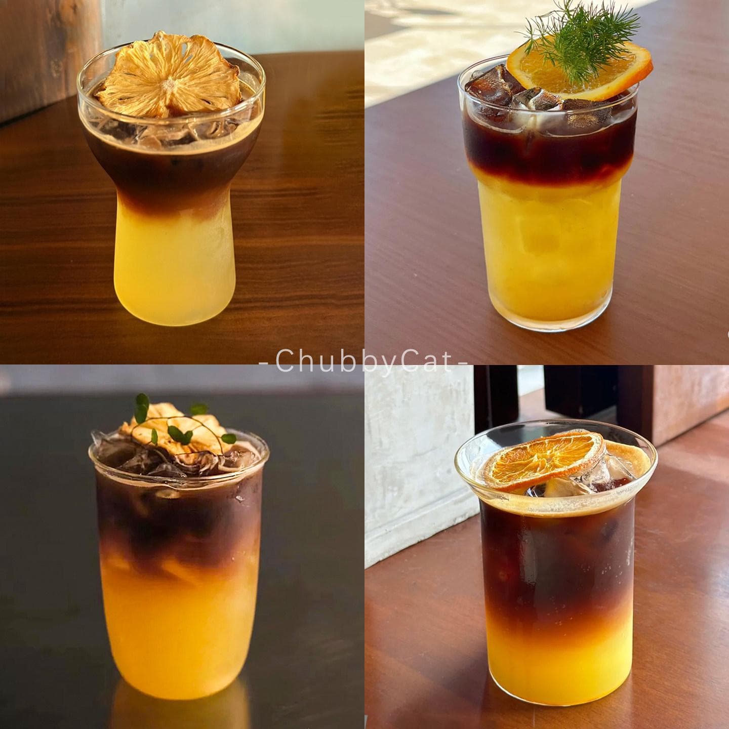 Ins-Style Niche Iced Americano Latte Coffee Cup, Heat-Resistant Glass Cup, Cold Brew Sparkling Water Cup, Juice Drink Cup
