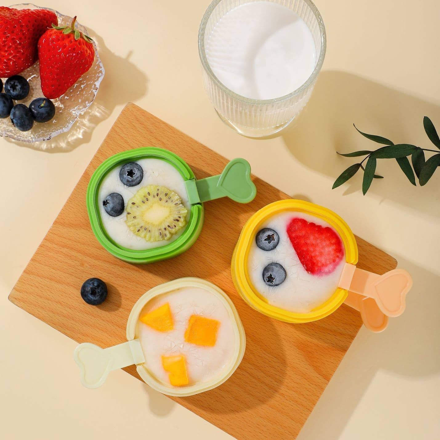 Food-Grade Silicone Ice Pop Mold, Creative Homemade Popsicle Mold for Kids, DIY Cheese Stick Mold