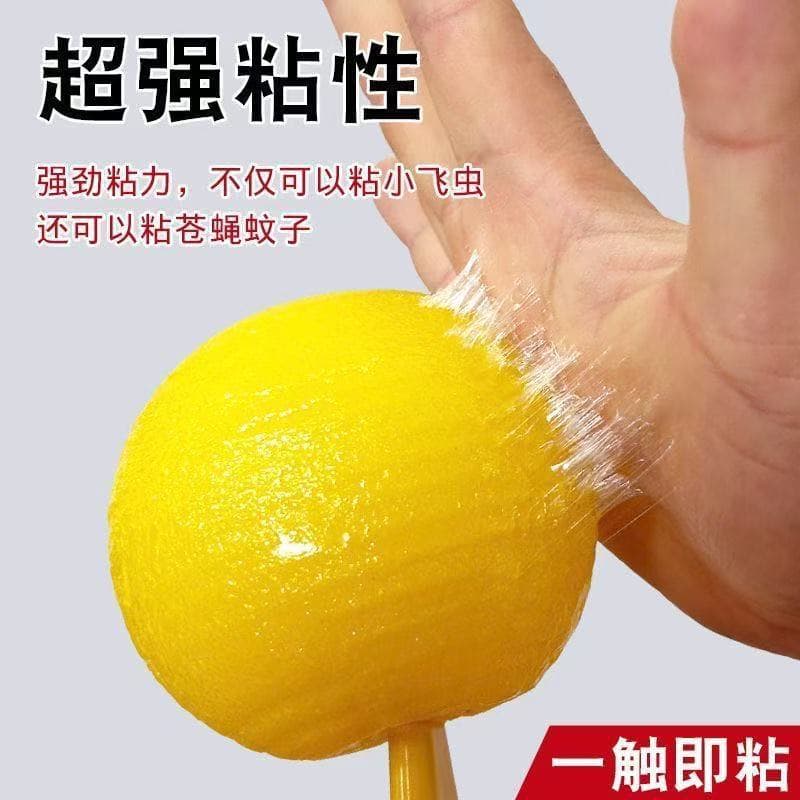 Cross-border Summer Indoor Sticky Fly Ball for Fruit Flies, Gnats, and Small Flying Insects, Trap for Home Kitchen Mosquitoes