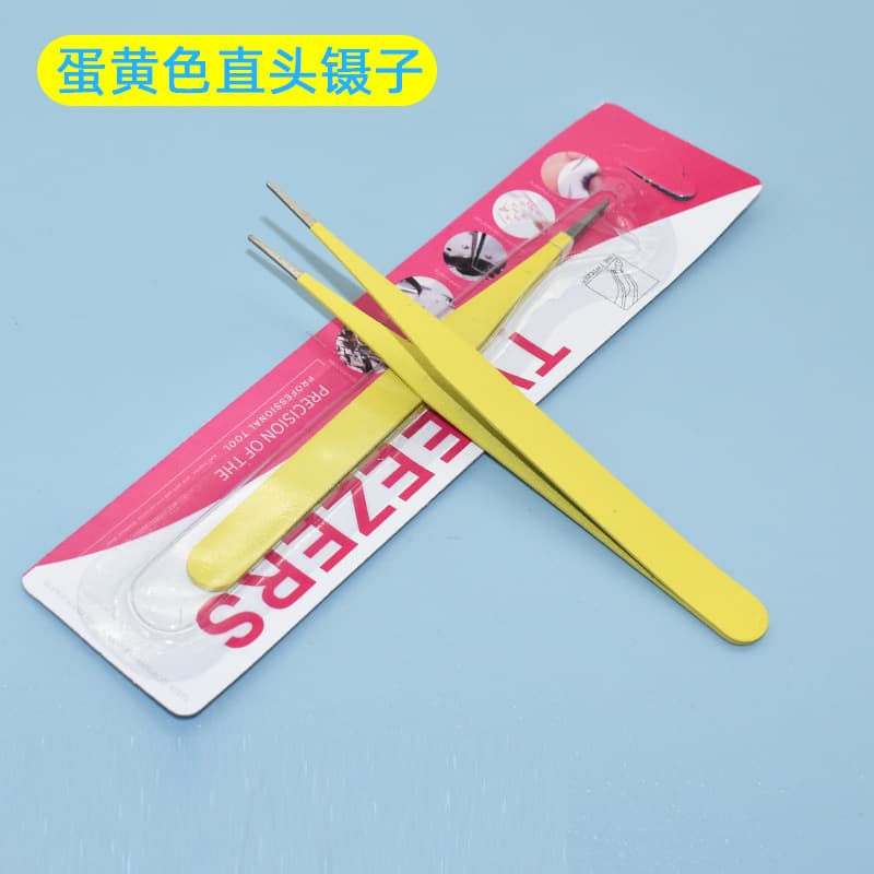 Journal Tweezers Stainless Steel Eyelash Extension Tweezers Gift Small Tweezers Cheap Guka Clip Tweezers Perler Bead Tool Clamp
