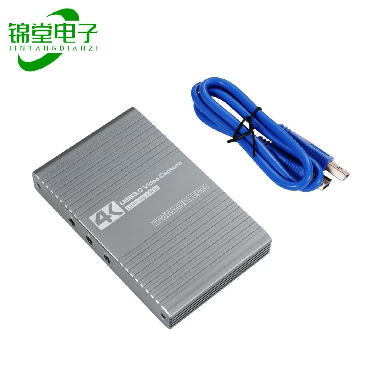 New True 4K 60Hz Video Capture Card High-Definition Quality for Game Live Streaming, Conference Recording, Multi-Platform Compatible