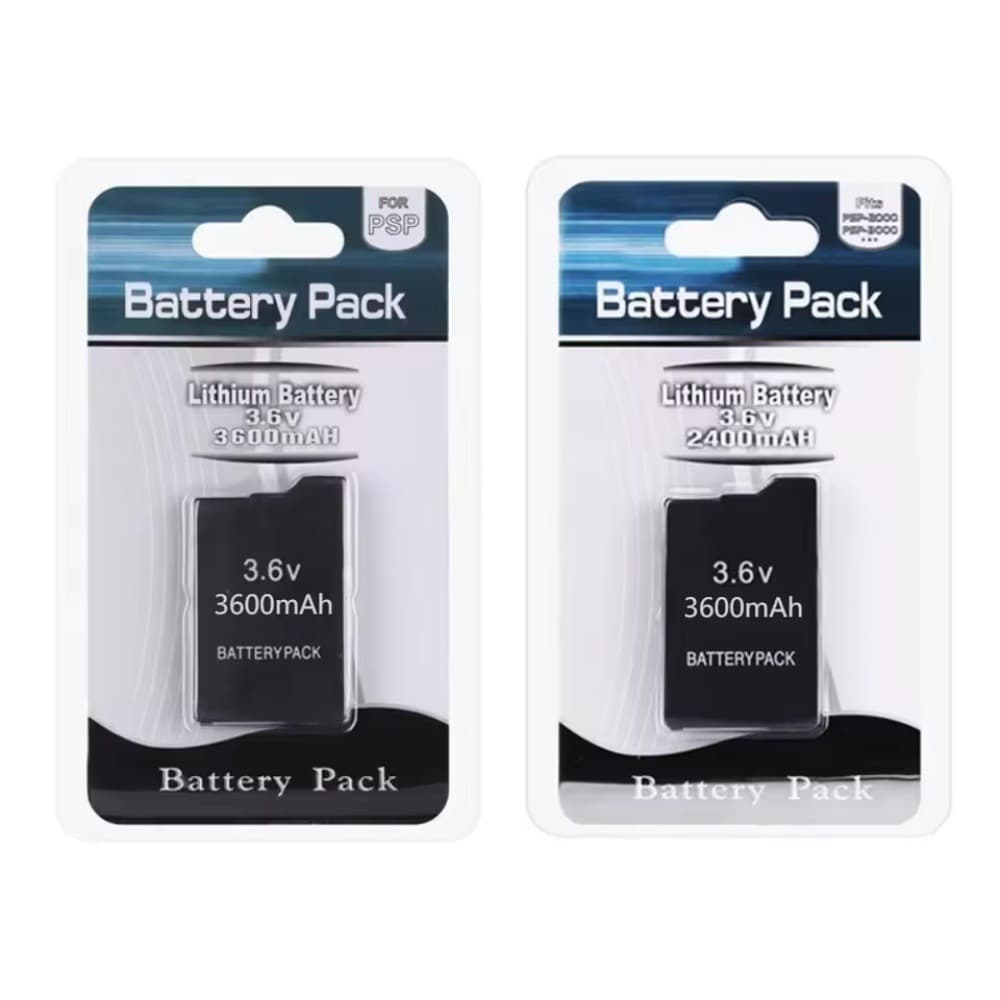 PSP3000 Battery PSP2400 Battery PSP Slim Battery PSP3600 Battery PSP1000 Thick Battery