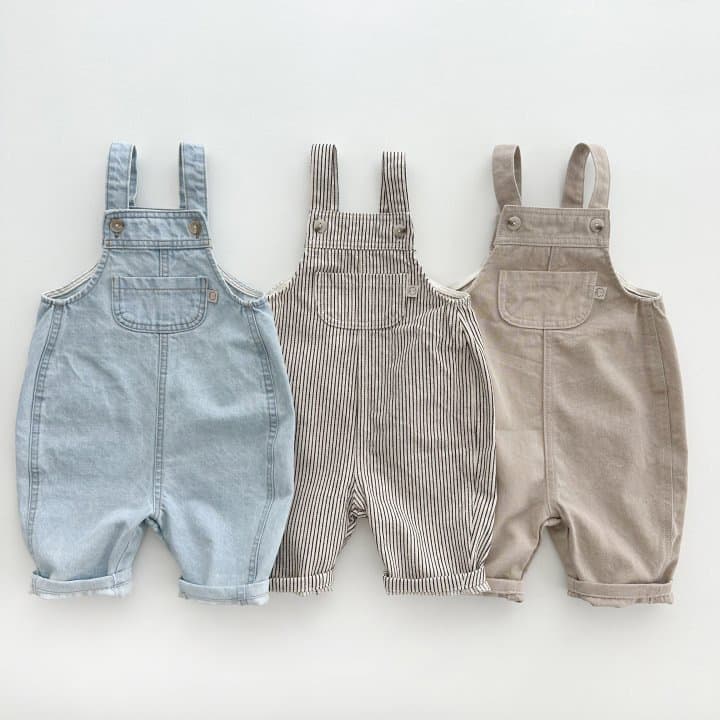 Korean version of ins children's overalls, children's overalls, spring and autumn trendy 2025 new products for men and women, multi-color Korean casual pants