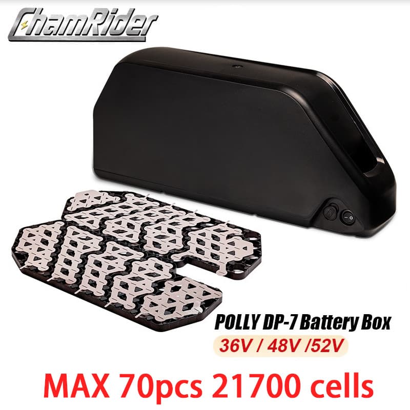 21700 Ebike Lithium Battery Case Box 36V48V52V Polly 7