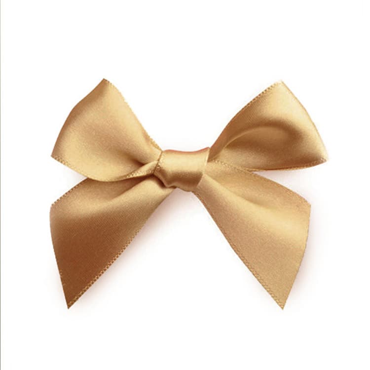 Wholesale Small Bow Polyester Ribbon Hand-Tied Gift Wrapping Ribbon Decorative Craft Bow Bulk