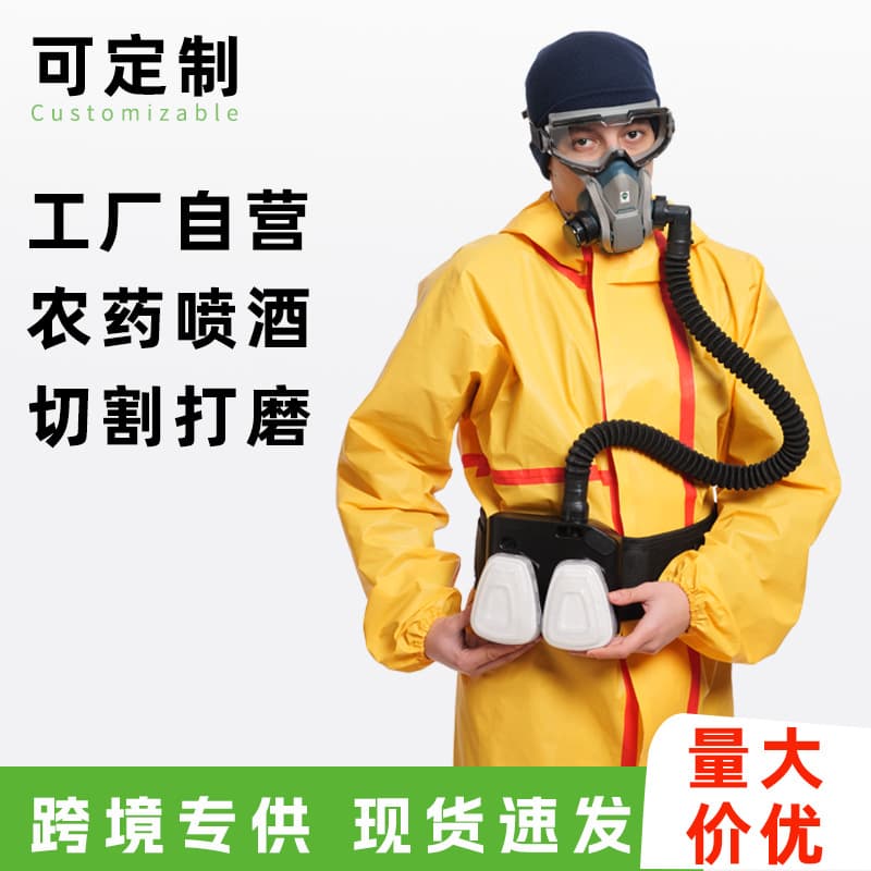 Electric air supply gas half mask mask, spray paint chemical gas pesticide, no suffocation, fan gas mask
