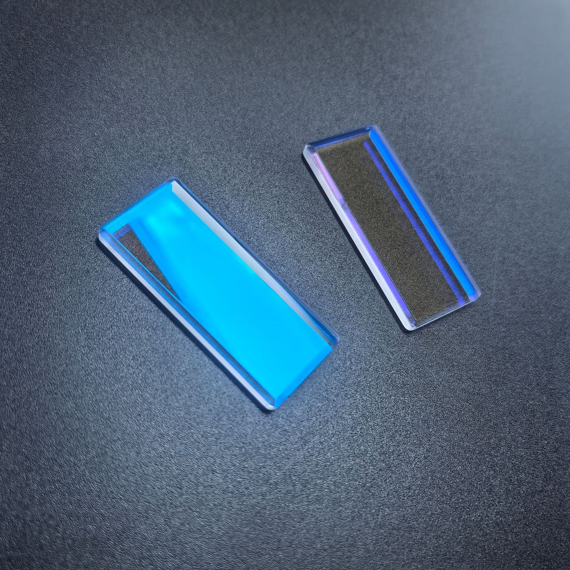 Ultra-clear glass deep-processed tempered glass, irregular shaped beveled edge 2.5D polished tempered glass, beveled edge electroplated glass