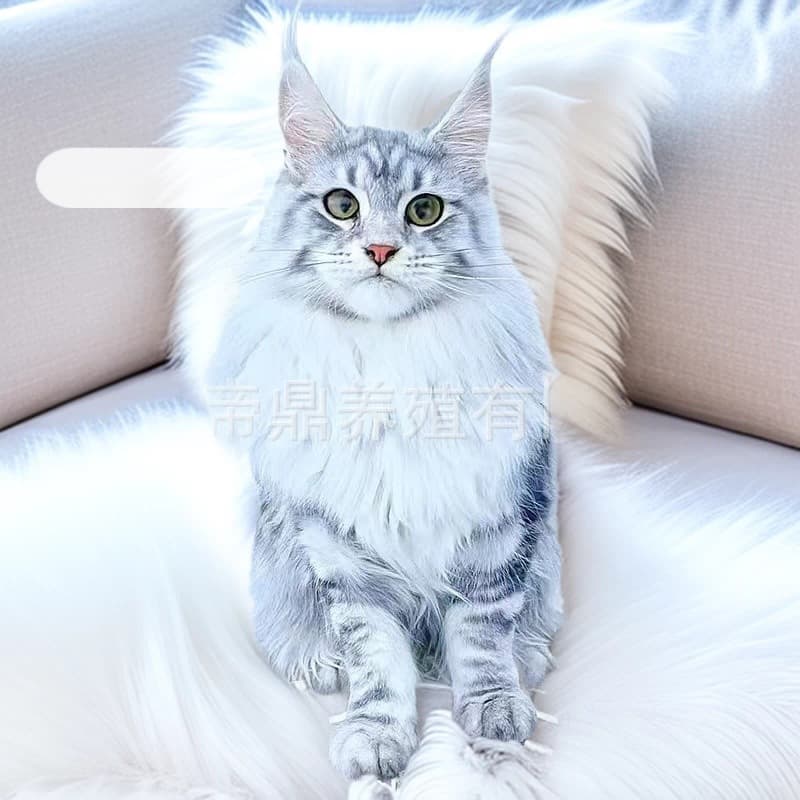 Custom Maine Coon Kittens Live Cats British Shorthair Blue Cat Smoke Gray Maine Coon Live Cat Golden Chinchilla Live