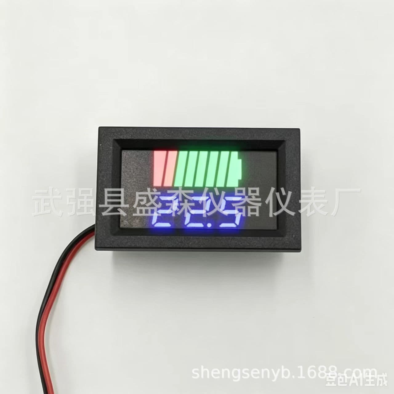 Digital Voltmeter LED Display DC 0.56 inch 0.28 inch Voltage Meter Electric Vehicle Battery Level 2-Wire 3-Wire