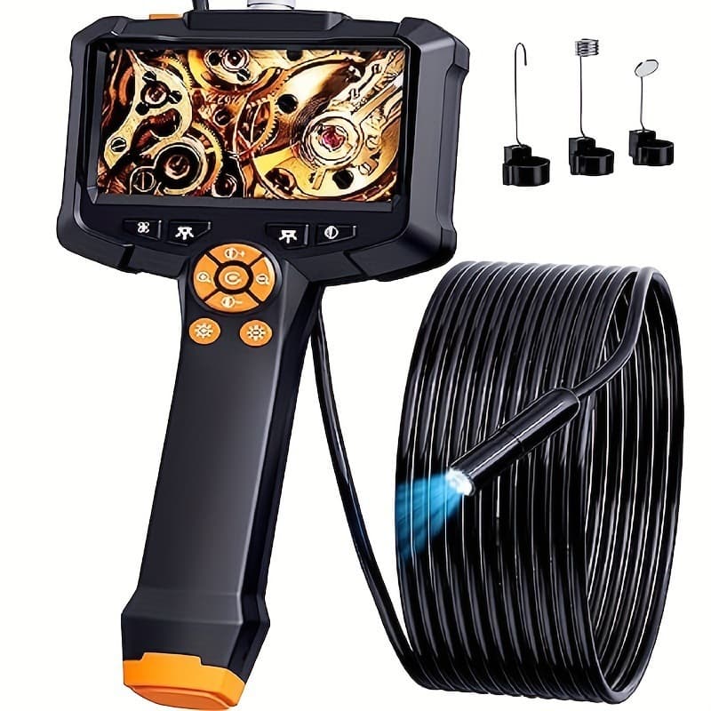 2026 New Cross-Border 16.5-foot Endoscopic Camera with Light 4.3/2.4 Endoscope Cross-Border