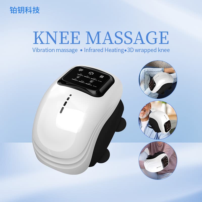 New Charging Vibration Knee Massager with Infrared Heat Therapy for Home Use, Cross-border Joint Massager