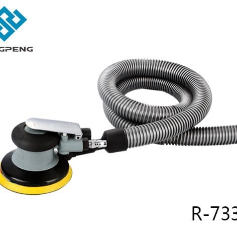 Rongpeng pneumatic sander 5-inch models R-7310A/R-7311A with dust extraction/R-7335/R-7335S sandpaper machine