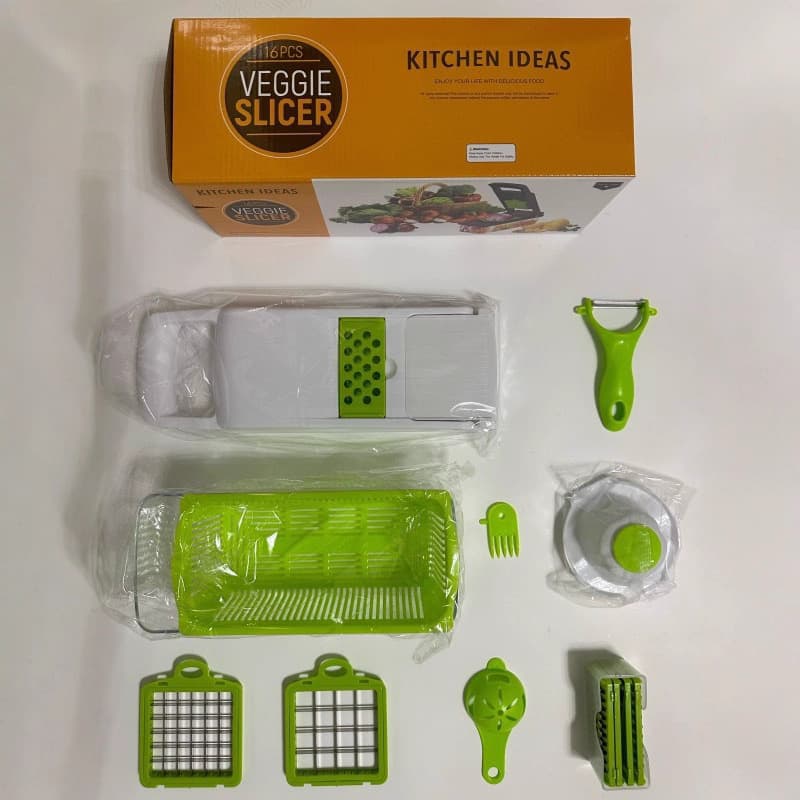 Cross-border Multi-functional Vegetable Cutter, Potato Shredder, Cucumber Slicer, Home Kitchen Grater and Dicer