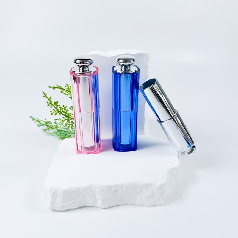 Square direct filling lipstick lipstick tube packaging material large capacity 10g blush tube solid balm empty tube concealer repair stick
