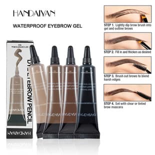 Cross-border Eyebrow Tint Setting Handaiyan Eyebrow Gel Light Color Long-lasting Waterproof Non-smudge Liquid Eyebrow Gel