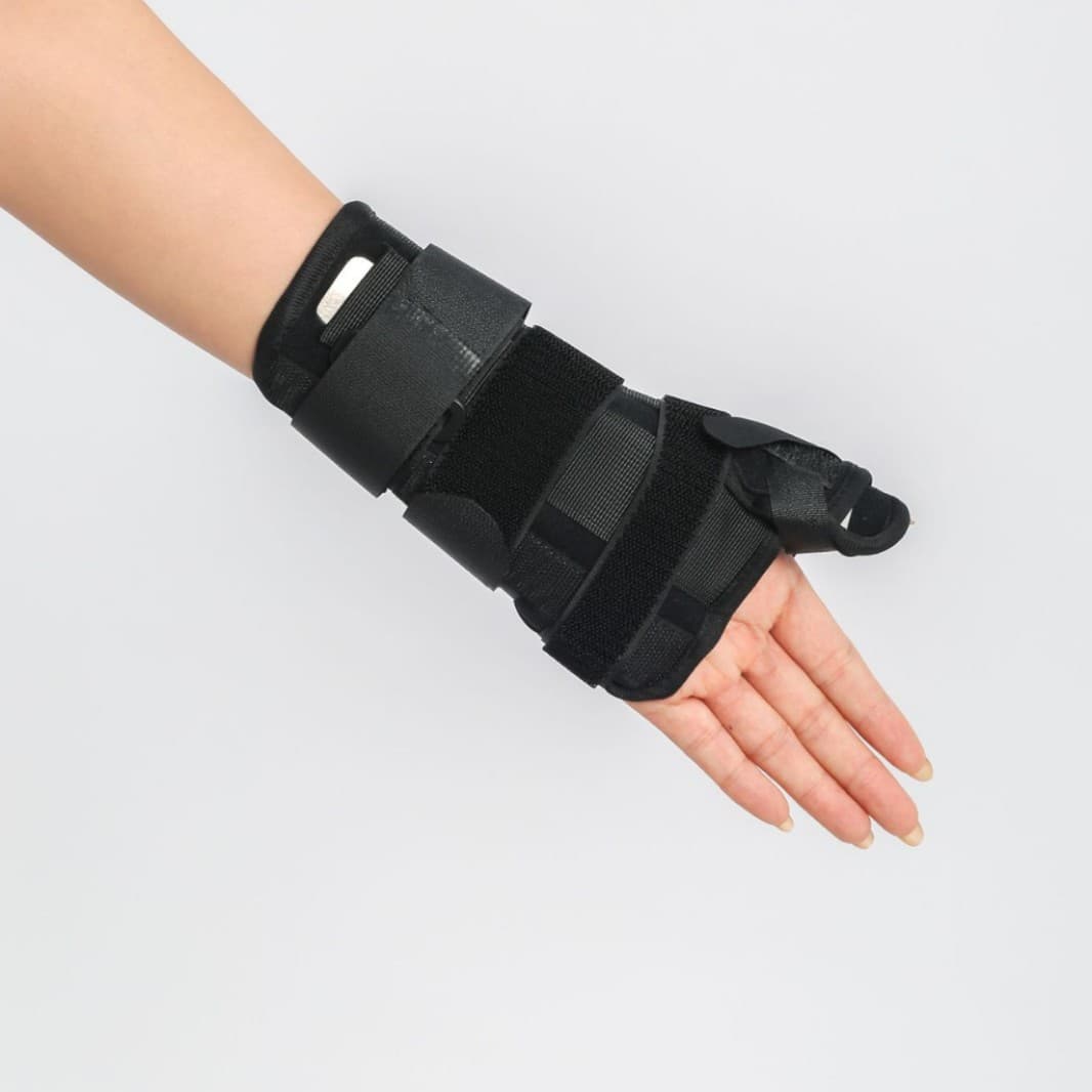 Children's Wrist Fixation Brace for Post-Surgery Fracture Support with Aluminum Plate, Sports Wrap Wrist Bandage