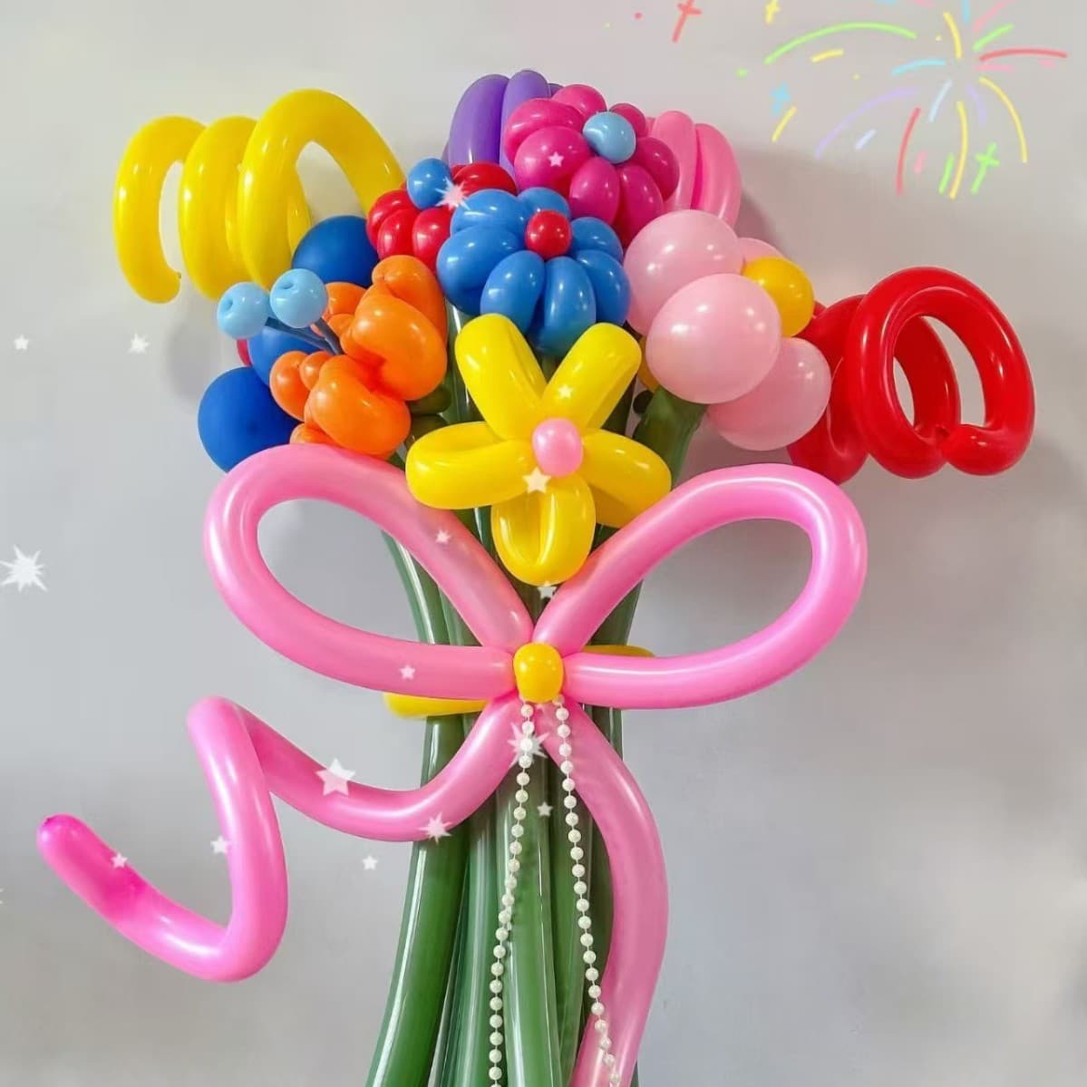 Little Prince 260 Long Balloons, Teaching Edition Thickened 2g Matte Colorful Modeling Braiding DIY Magic Balloons