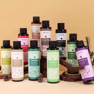 Natural Cold-Pressed Coconut Oil Face Body Hair Multi-Purpose Plant Oil Skincare Massage Oil Unscented Base Oil