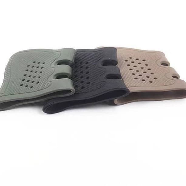 Cross-border new tactical universal anti-slip gun handle holster rubber handle anti-slip 17,19,23,20 pistol holster