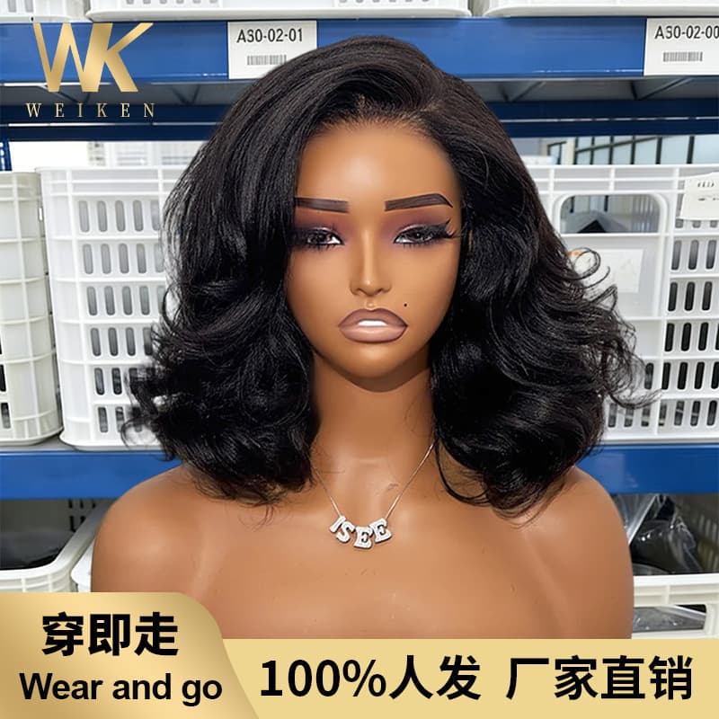 9x6 Wear Go Glueless Wig 100% Human Hair Wig