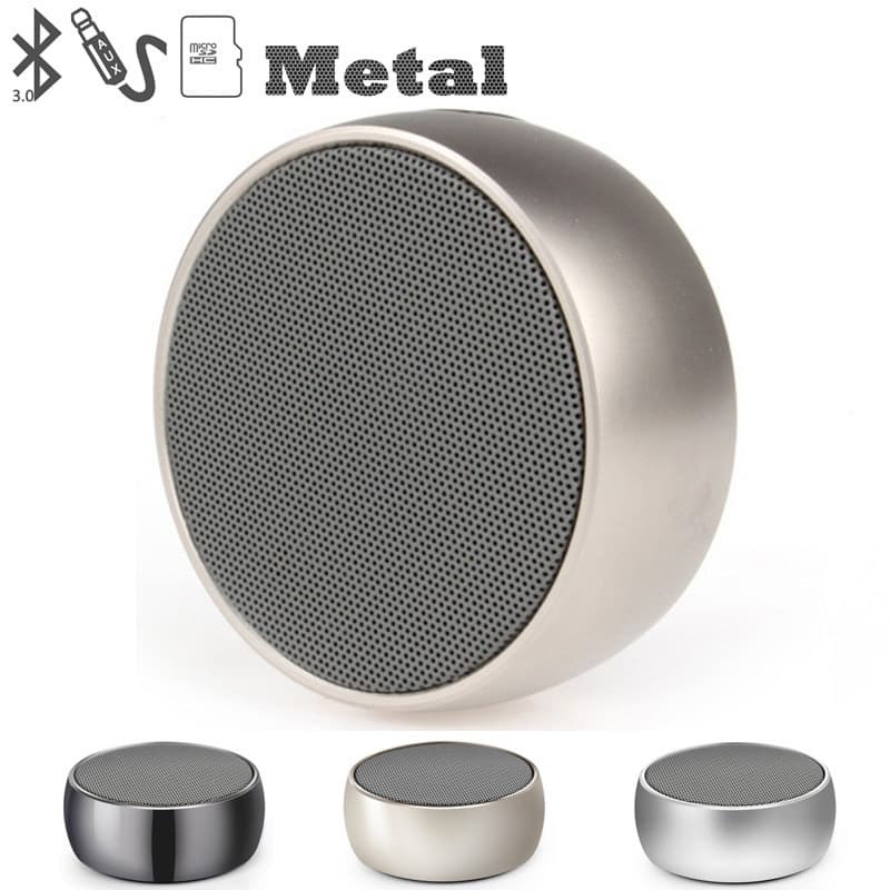BS01 chess Bluetooth speaker outdoor portable mini subwoofer small steel cannon card wireless metal small speaker